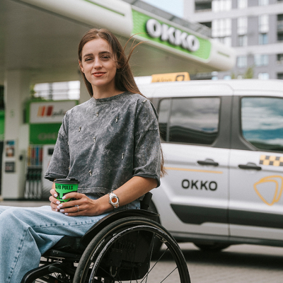 «Інклюзивний» клас авто від ОККО та Uklon: 8,5 тис км за 5 місяців роботи у Львові
