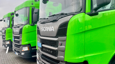 Мережа ОККО закупила ще 30 автотягачів Scania